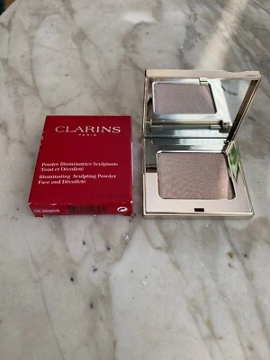 Clarins Paris Illuminating Sculpting Powder 4g Subtle Gold Shimmer Face & Neck - Image 1 of 4