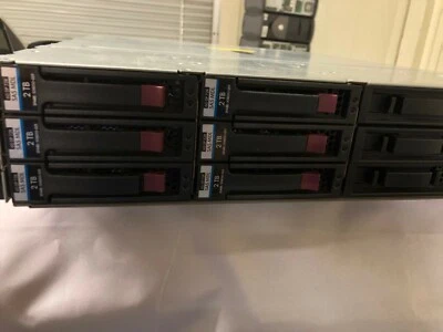 HP StorageWorks D2600 6x 2TB 7.2K SATA 12TB Disk Enclosure (AJ940A) - Image 1 of 4