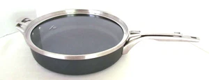 CALPHALON PREMIER SPACE SAVING HARD ANODIZED NONSTICK 5 Qt SAUTE PAN 12" EUC - Picture 1 of 9