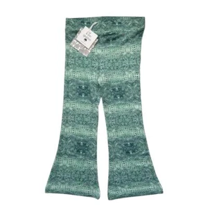 NWT - Kate Quinn Snake Print Bamboo Flare Leggings - Size 4T - Picture 1 of 3