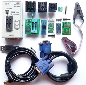 RT809F Programmer 8 Adapters IC Reader Writer EPROM Flash Board - Picture 1 of 7