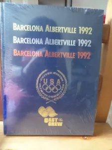 Olympic Games USA 1992 HC Book Barcelona & Albertville Summer & Winter Games - Picture 1 of 2