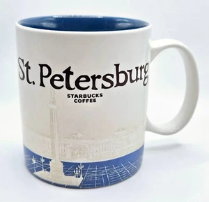 Starbucks St. Petersburg 2014 Global Icons Series Mug 16 oz. Rare Discontinued - Picture 1 of 7