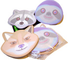 Sticky Notes Animal Whimsical Pack of 3 Pads Fox Raccoon Bear Lot of 2 NEW