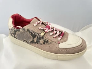 BNIB White Stuff Beige Suede Leather Pumps Trainers Size 6 - Picture 1 of 11