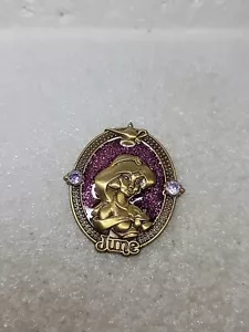 Disney Pin 113603 Cameo Birthstone June 2016 Jasmine from Aladdin - Picture 1 of 4