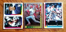 1990 Topps Stickers Baseball Cards U-pick/Complete Your Set 