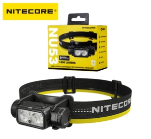 NITECORE NU53 Built-in 6,000mAh Li-ion Battery 1,800 Lumens 175 Meters - Picture 1 of 15