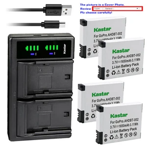 Kastar Battery LTD2 Charger for AHDBT 001 AHDBT 002 & GoPro Hero HD 1080p Camera - Picture 1 of 11