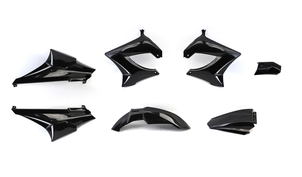Complete Fairing Kit For Derbi Senda DRD 50 Racing Injection Black 2011-2015 - Image 1 of 1