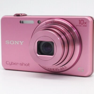 Sony Cyber-Shot DSC-WX220 Digital Camera 18 MP 10X Optical Zoom In English - Image 1 of 4