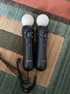 2 Sony PlayStation Move Motion Controller - Black - Picture 1 of 1