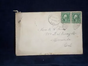 storia postale stati uniti COPERTINA HEALDSBURG CAL. 20 MAGGIO 1913 AD ALAMEDA.CAL. #X - Foto 1 di 3