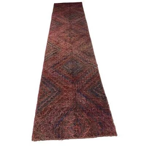Vintage handgefertigter türkischer Kilim Läufer Teppich , 289 x 60 cm - Bild 1 von 10