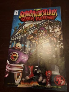 TMNT Bebop&Rocksteady Destroy Everything #1 (2016)9.4 -Heroes&Fantasies Variant  - Bild 1 von 5