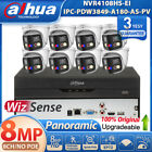 US Stock Dahua 8CH NO POE NVR 8MP 4K Panoramic MIC Security IP Camera System Lot