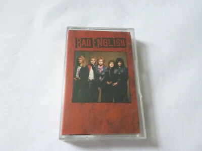BAD ENGLISH ~ S/T ~ EPIC 1989 HARD ROCK CASSETTE TAPE ~ PAPER LABELS - Image 1 of 4