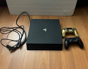 Sony PlayStation 4 PS4 Pro 1TB Bundle - 2 Controllers - Picture 1 of 7