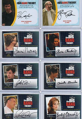 The Big Bang Theory Autograph & Wardrobe Card Selection NM  Cryptozoic - Image 1 of 4