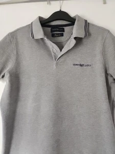 Henri Lloyd Men’s Polo Shirt Grey Regular Short Sleeved Size Small - Picture 1 of 6