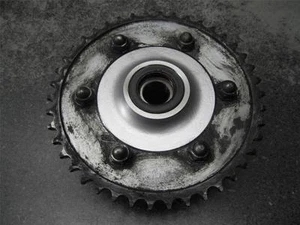02 Kawasaki Vulcan VN800 VN 800 Hub & 42 Tooth Sprocket 40D - Bild 1 von 3