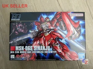 Bandai Gundam HG HGUC 116 Sinanju MSN-06S 1/144 Gunpla Model UK Seller - Picture 1 of 3