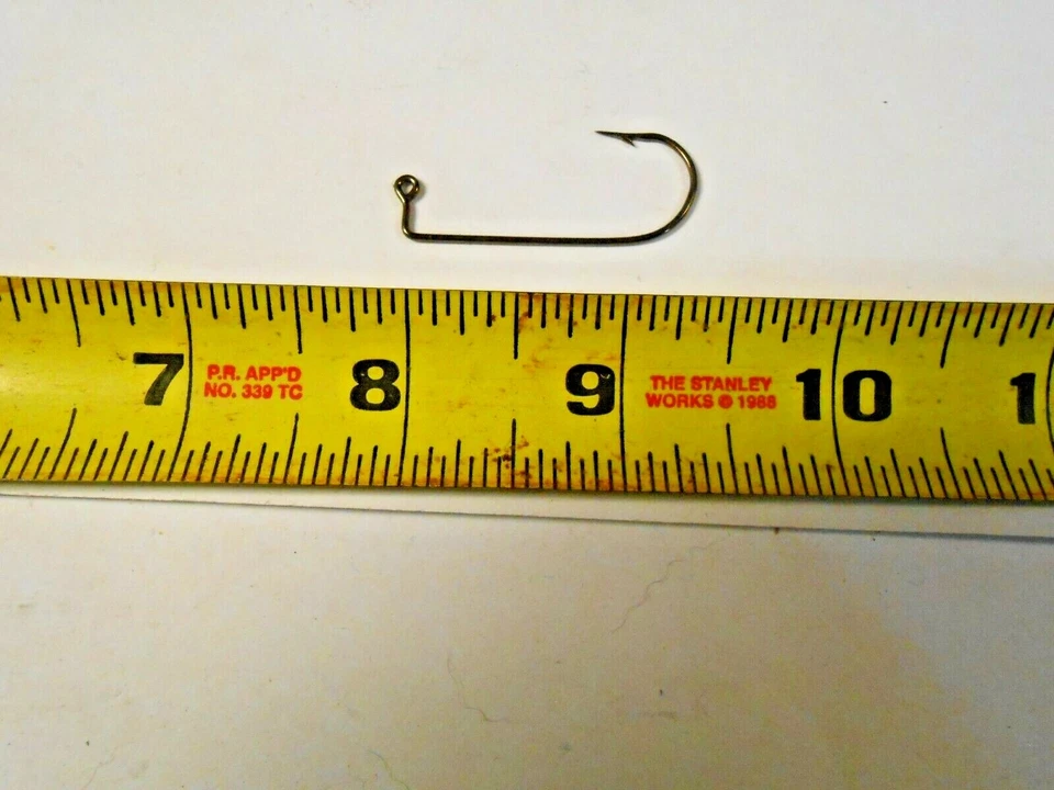 EAGLE CLAW HOOKS Eagle Claw 570 Jig Hooks Bronze 100 ct