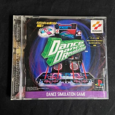 PS1 Dance Dance Revolution Playstation 1 - NTSC-J Game CIB - Image 1 of 3