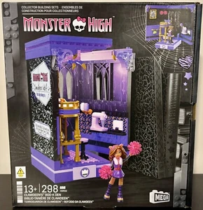 Monster High Clawdeen’s Haunted Boo-K Den Building Set 298 Pieces - NEW - Picture 1 of 5