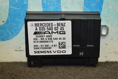 2008 W211 MERCEDES BENZ CLS63 E63 AMG MÓDULO DE CONTROLE DA BOMBA DE COMBUSTÍVEL 0355400245 - Imagem 1 de 4