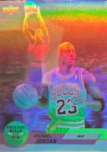 1992 Upper Deck European (Italian) Award Winner Holograms#EB9 Michael Jordan - Picture 1 of 10