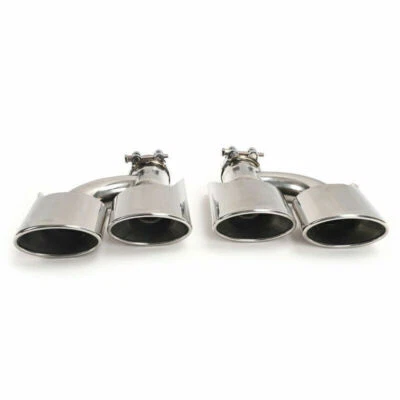 Tubo silenciador de escape para Mercedes Benz W164 ML63 ML350 ML400 ML500 2007-2014 Foto 1 de 4