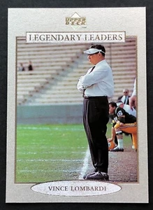 VINCE LOMBARDI 1997 Upper Deck Legends #170 Legendary Leaders GREEN BAY PACKERS - Picture 1 of 2