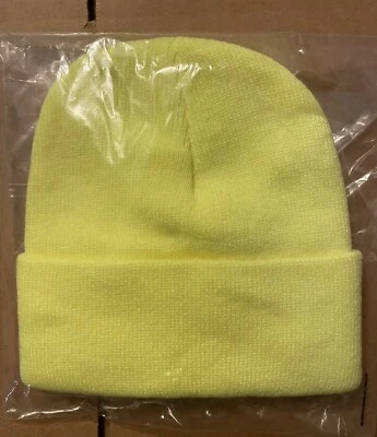 Urban Outfitters Neon Yellow Watch Cap Beanie NWT - Изображение 1 из 2