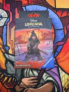 Fundas para tarjetas: Disney Lorcana - Rise of the Floodborn - Mulan (65ct) - Imagen 1 de 6