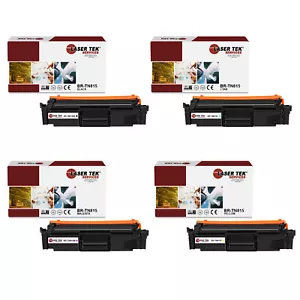 4Pk LTS TN815 BCMY HY Compatible for Brother HL-L9430CDN Toner Cartridge - Picture 1 of 5