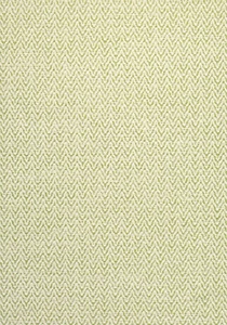 Thibaut Crypton Chenille Chevron Fabric- Beatrix / Green Apple 1.75 yd W80600 - Picture 1 of 1