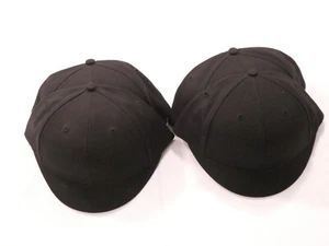NEW Richardson 525 UMPIRE SURGE 1½" STRAPBACK BLACK LOT OF 4 MD-LG (7 - 7 3/4) - Picture 1 of 5