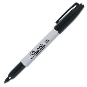 Normal Black Sharpie Marker (2 UNITS) - Picture 1 of 1