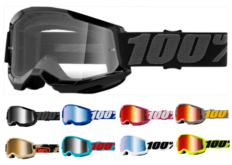 Óculos 100% Strata 2 MX Offroad - Imagem 1 de 1