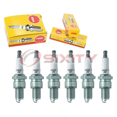 6 pcs NGK Standard Spark Plugs for 1963-1969 Chevrolet C10 Pickup 4.1L 3.8L kj - Image 1 of 4