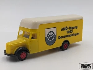 Albedo MB O 6600 Koffer gelb „AMÖ-Tagung Donaueschingen 1993“ 1:87 /AL1402 - Picture 1 of 1