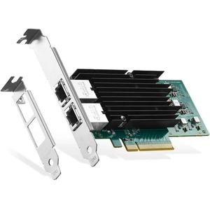 Binardat 10GBase-T Dual Port PCIe Network Card Intel X540 Chipset NA10G2T Adapte - Picture 1 of 11