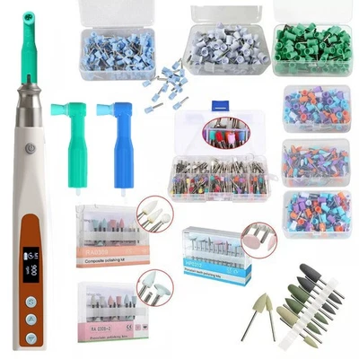 Dental Cordless Hygiene Prophy Handpiece 360° Swivel /Composite Polishing Kit DS - Image 1 of 4