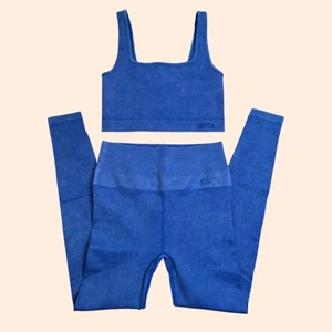 Spiritual Gangster Seamless Mineral Wash Bra Set - Picture 1 of 4