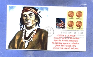 CHIEF COCHISE Chief Apache Tribe, Arizona, New Mexico Portrait First Day PM - Picture 1 of 1