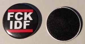 1x FCK IDF Kühlschrankmagnet Frieden Palästina Filistin Palestine Peace Antiimp - Imagen 1 de 1