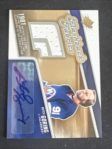 2005-06 SPX Flashback Fabrics 131 Butch Goring New York Islanders - Picture 1 of 2