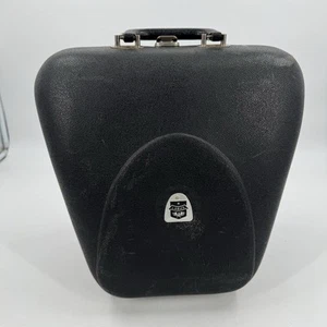 Bola de boliche vintage Leeds estuche rígido concha de almeja y bola de tornado de ebonita 13 lb - Imagen 1 de 19