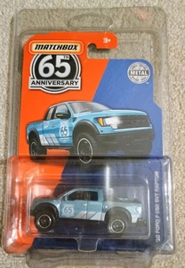 Matchbox 65th Anniversary '10 Ford F-150 SVT Raptor Sapphire Gem CHASE - Picture 1 of 2